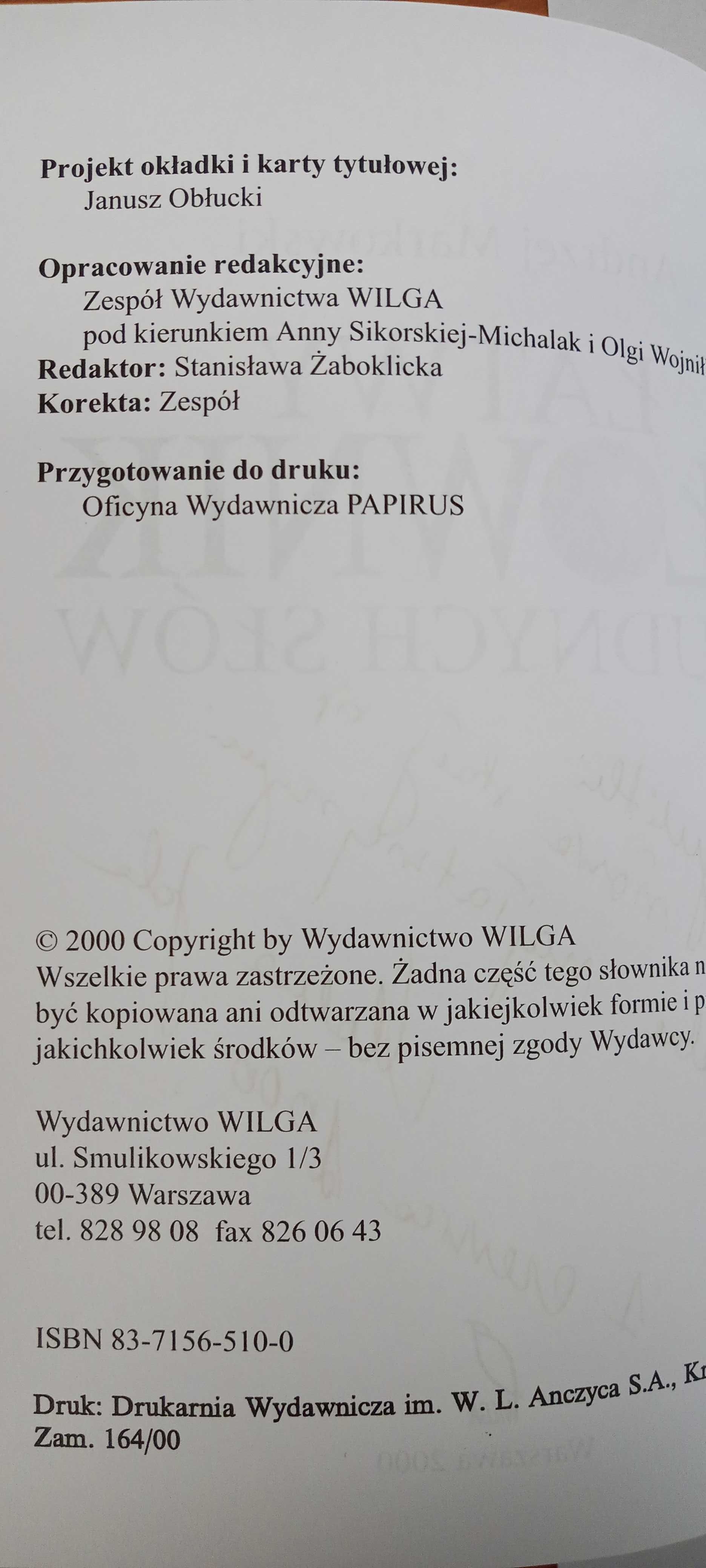 "Łatwy słownik trudnych słów" Andrzej Markowski