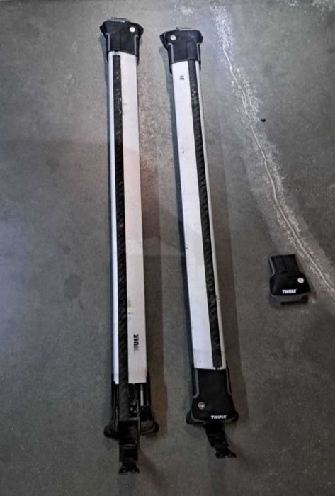 Bagażnik rowerowy belki Thule Wingbar Edge - b.d. stan