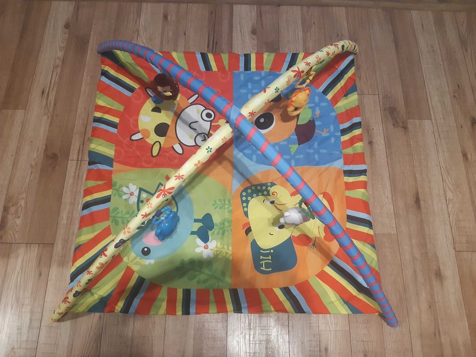 Килимок ігровий з дугами та брязкальцями