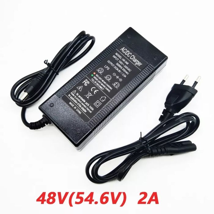 Ładowarka roweru elektrycznego hulajnoga 36V i 48V