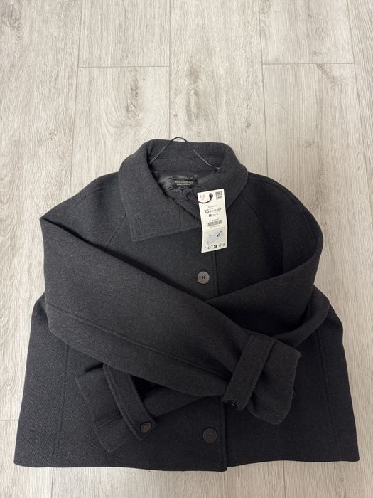 Пальто ZARA оверсайз xs розмір