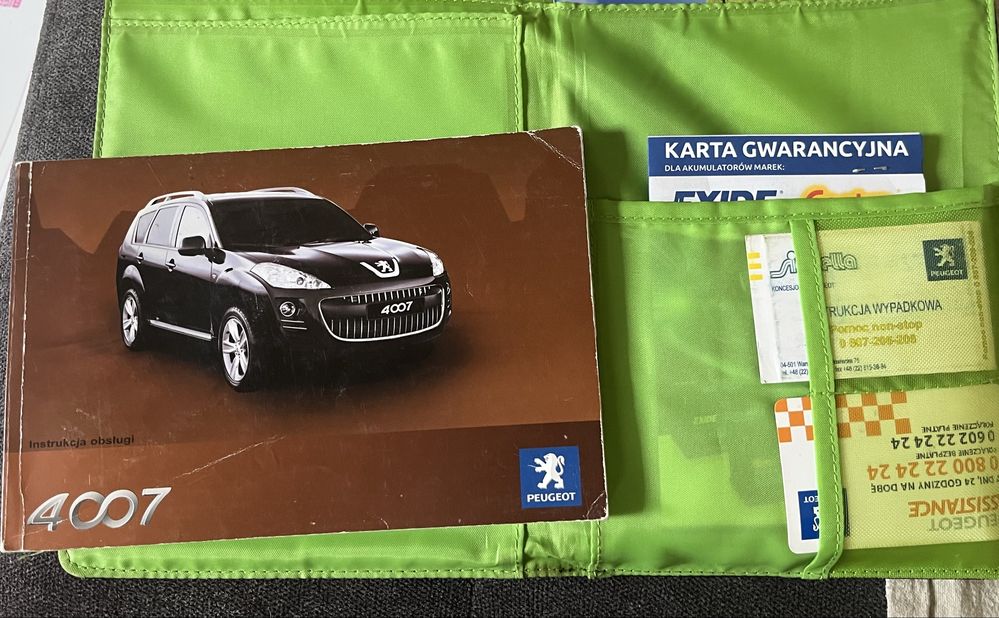 Peugeot 4007 2.2 HDI 2008 rok 4x4