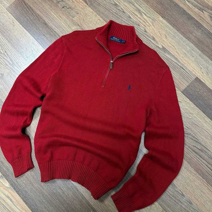 Світер 1/3 zip polo Ralph Lauren кофта зіпка Old Mani