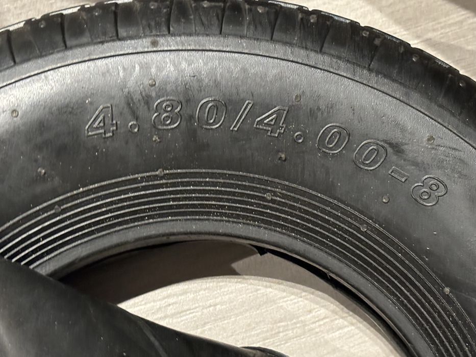 Pneu e câmara de ar 4.80/4.00-8