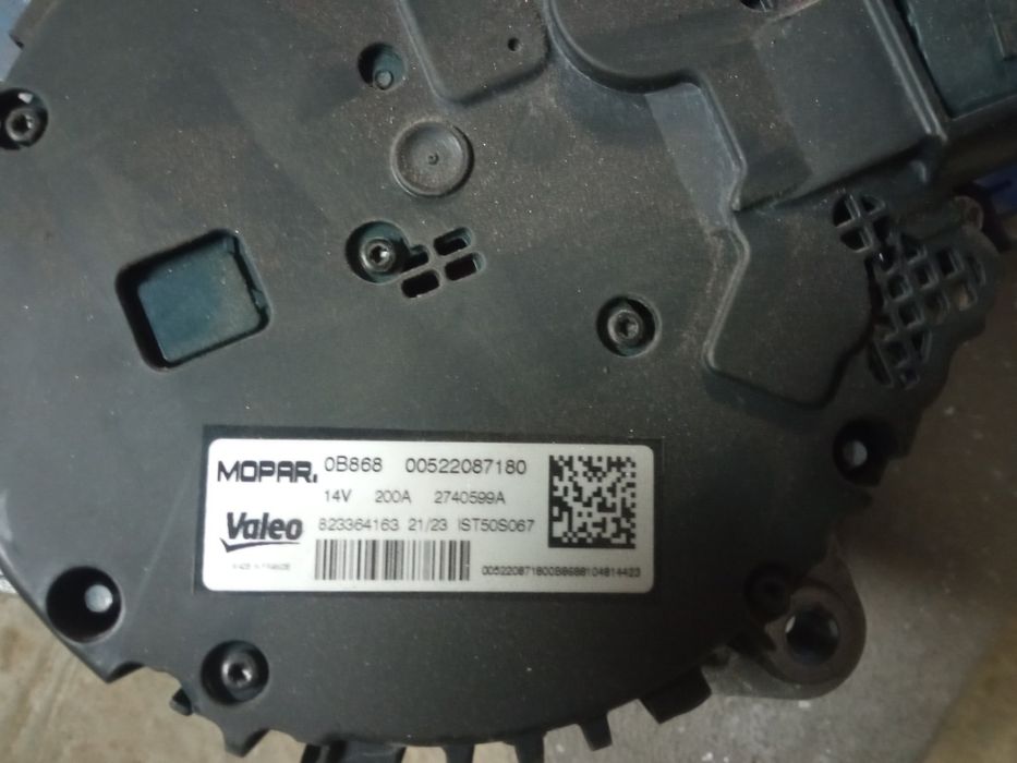 Alternator fiat 500, panda lll