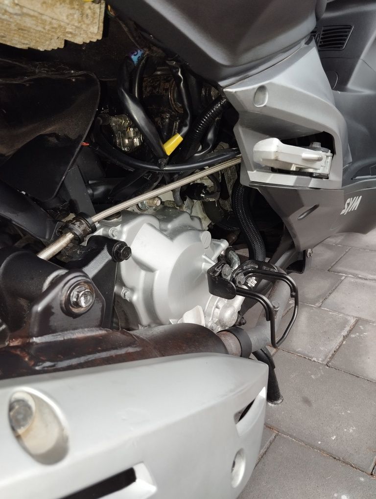 Sym gts yoymax 125 ABS start stop 2015 niski przebieg transport pod do