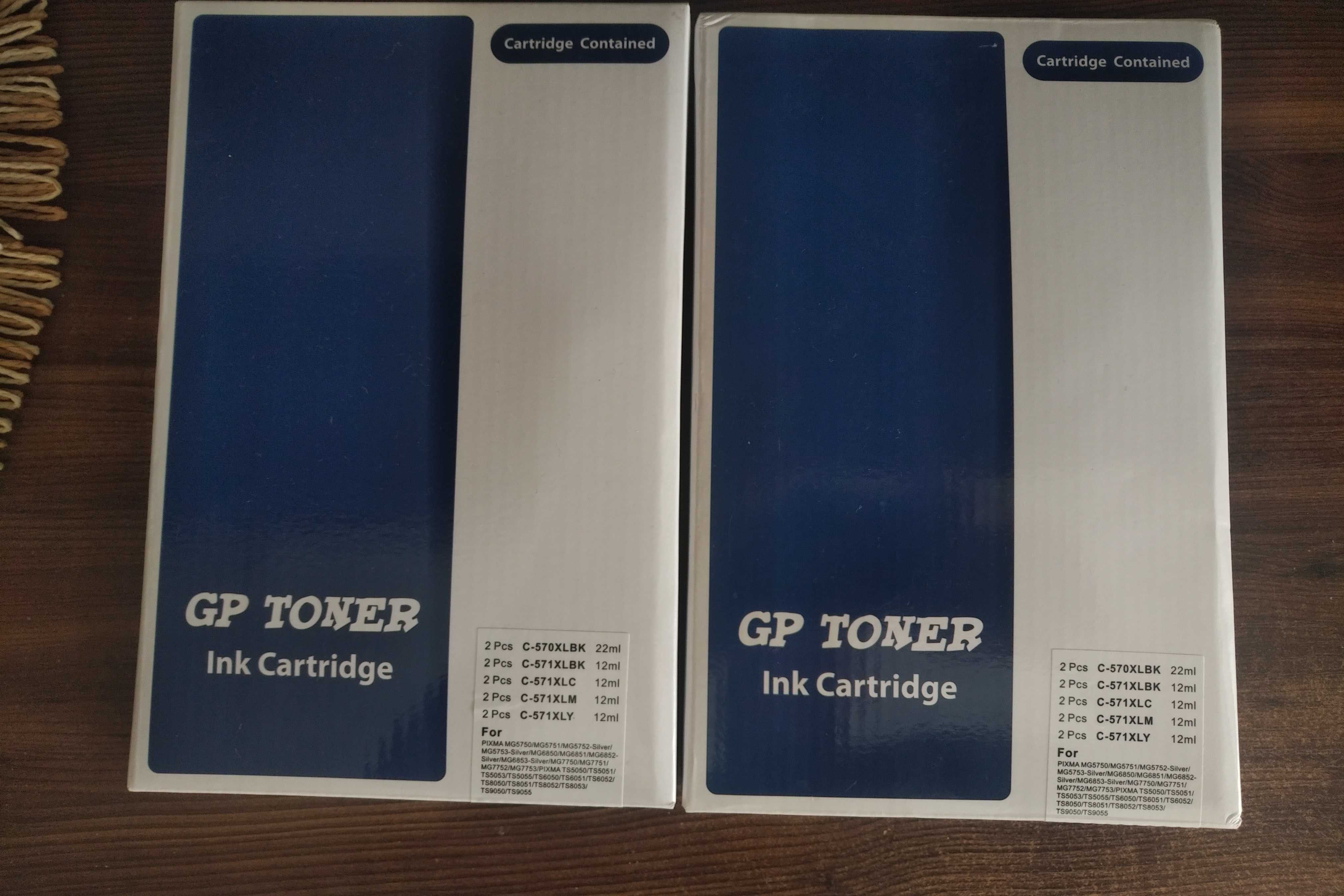 Tusz GP TONER GP-C570XL CMYKx4 do Canon 2 x zestaw