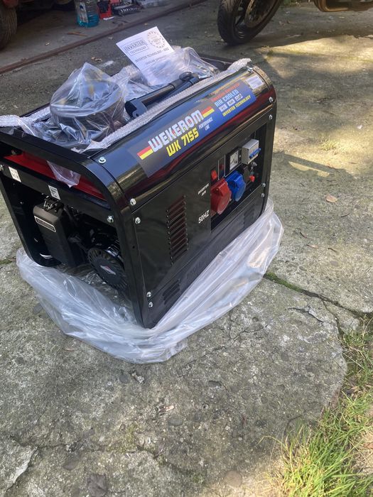 Agregat prądotwórczy silnik briggs&stratton 6,5 KM wekerom wk7155
