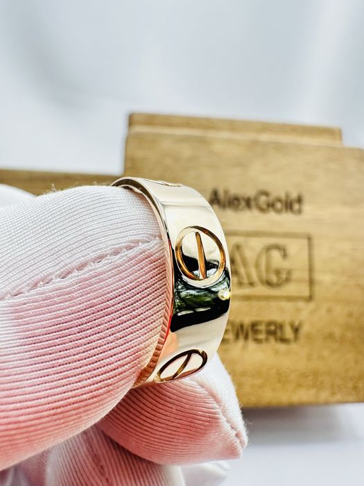 Золотое кольцо cartier 585 в наличии