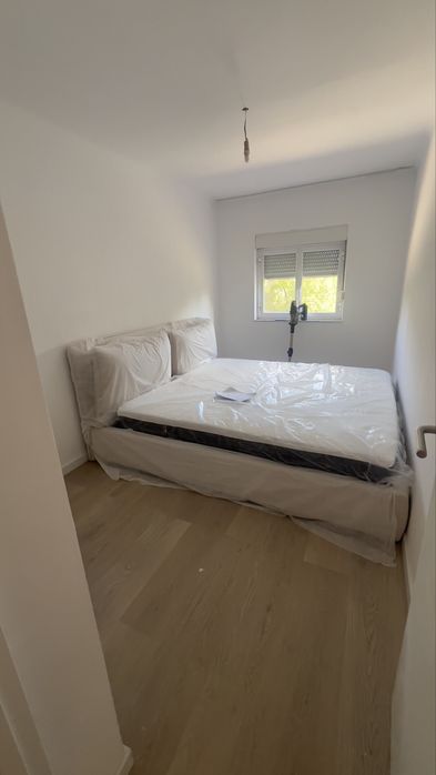 Sommier com arrumação Tecido BAJONNA 180x200cm