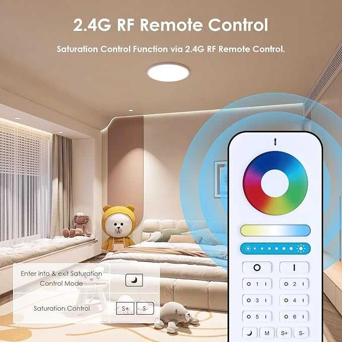 Kontroler Taśm i Pasków LED 5 w 1 Zigbee 12V-24V DC HUE TUYA Conbee HA