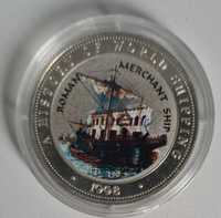 Somalia 25 Shillings 1998 Kolorowa historia World Shipping