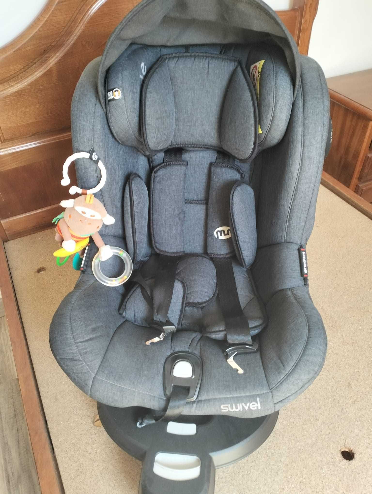 Cadeira Auto MS rotativa até 18kg