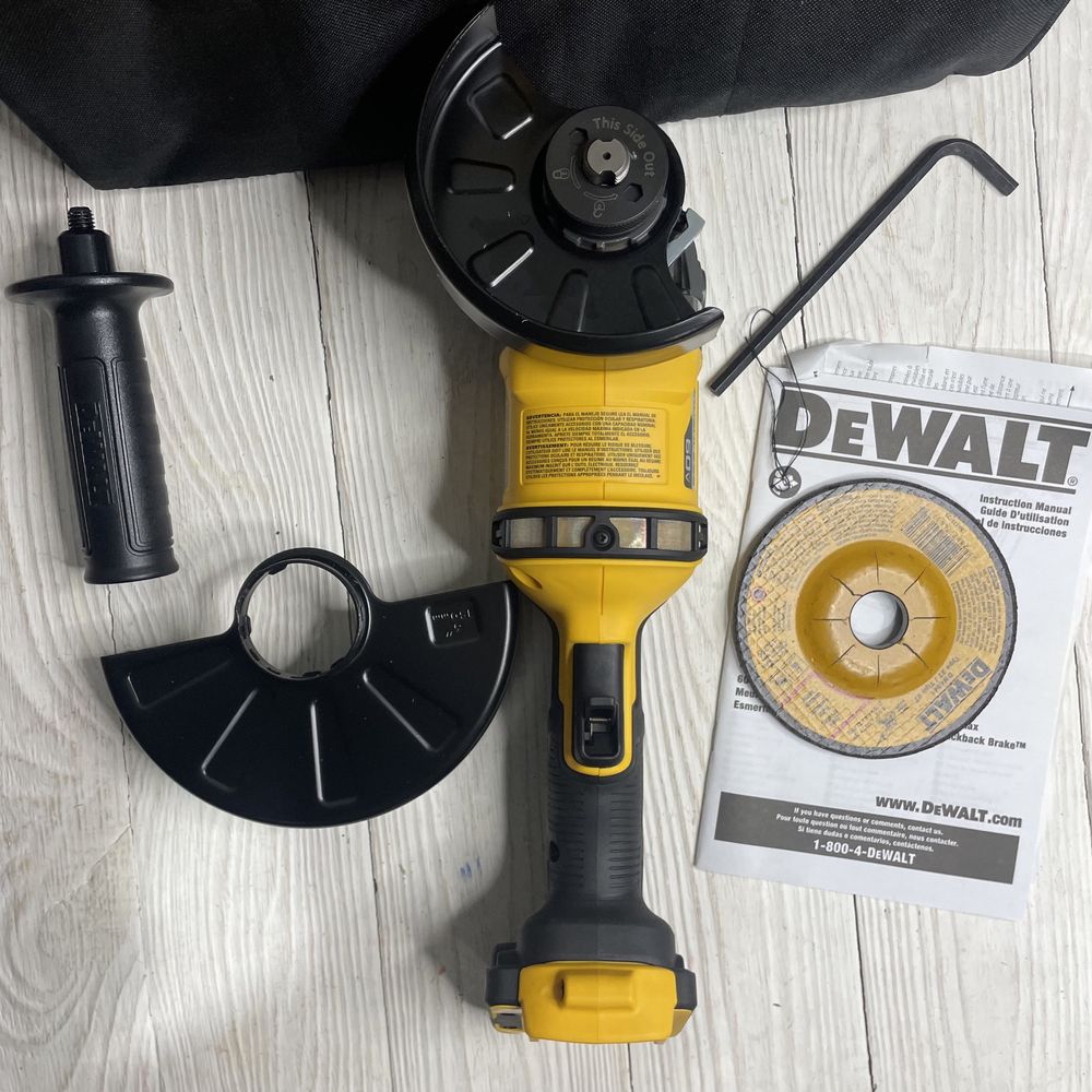 Аккумуляторная болгарка DEWALT DCG418B FLEXVOLT 60V MAX*