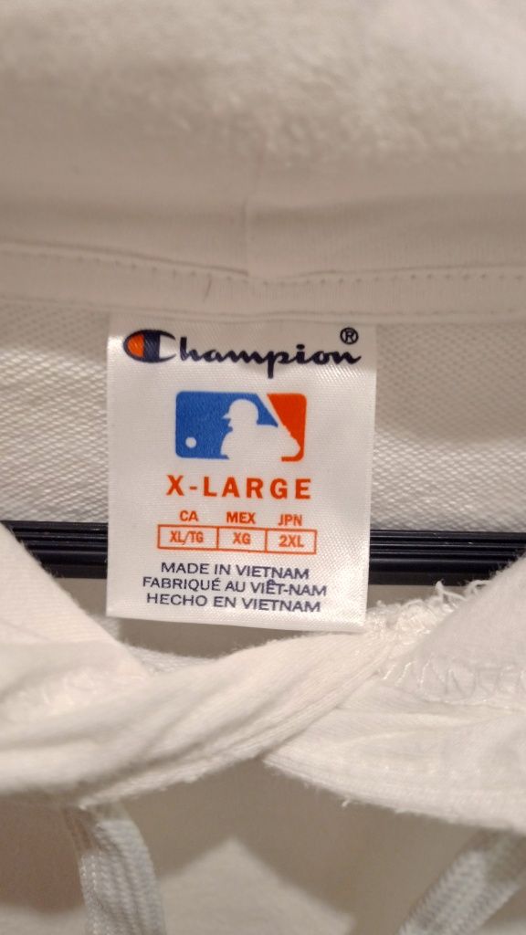 Champion  MLB  Amerykańska bluza z kapturem, 98% Bawełna, Roz. M-XXL