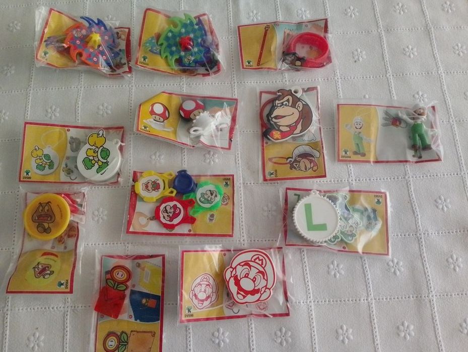 Kinder surpresa super mario