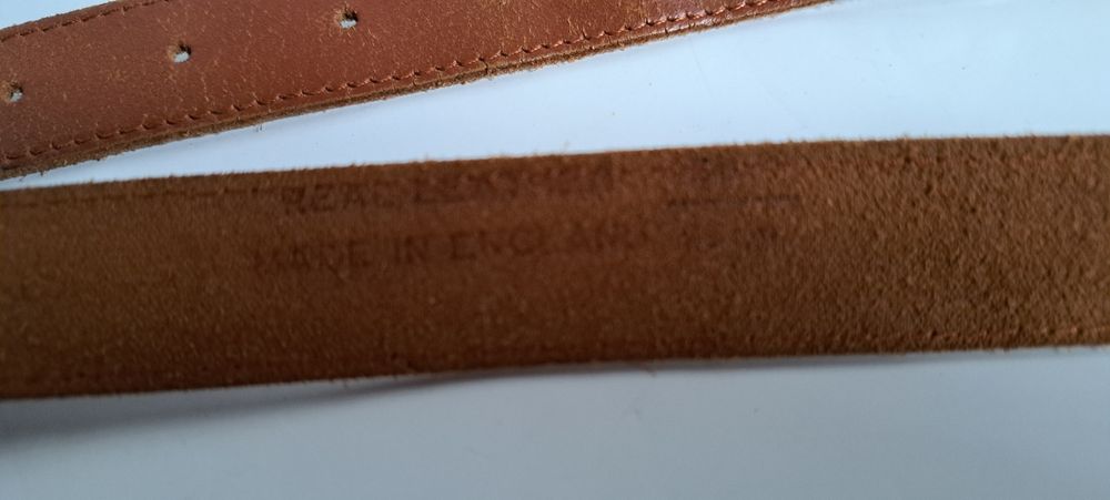 Stary pasek kowbojski skóra