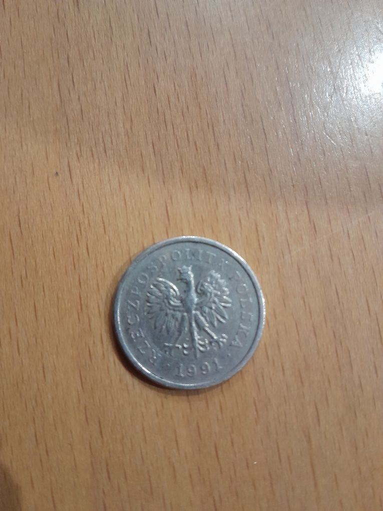 Moneta 1 zł z 1991r.