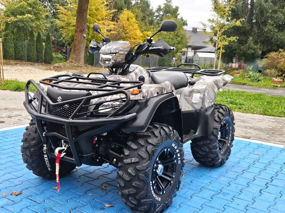 Suzuki Kingquad 750 AXI KING QUAD LTA750 camo Zadbany  Doposażony