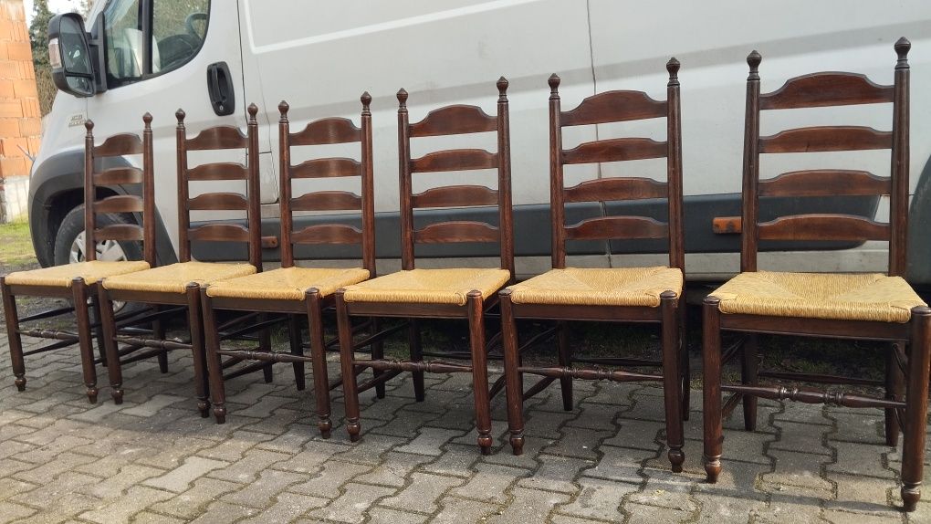 Krzesła 6 szt holenderskie komplet