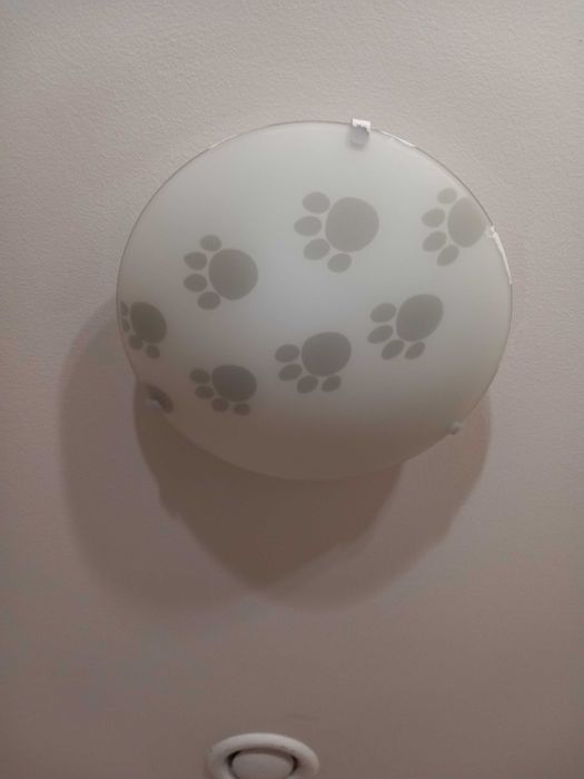 GLOBO de Iluminação de Teto para Casa de Banho