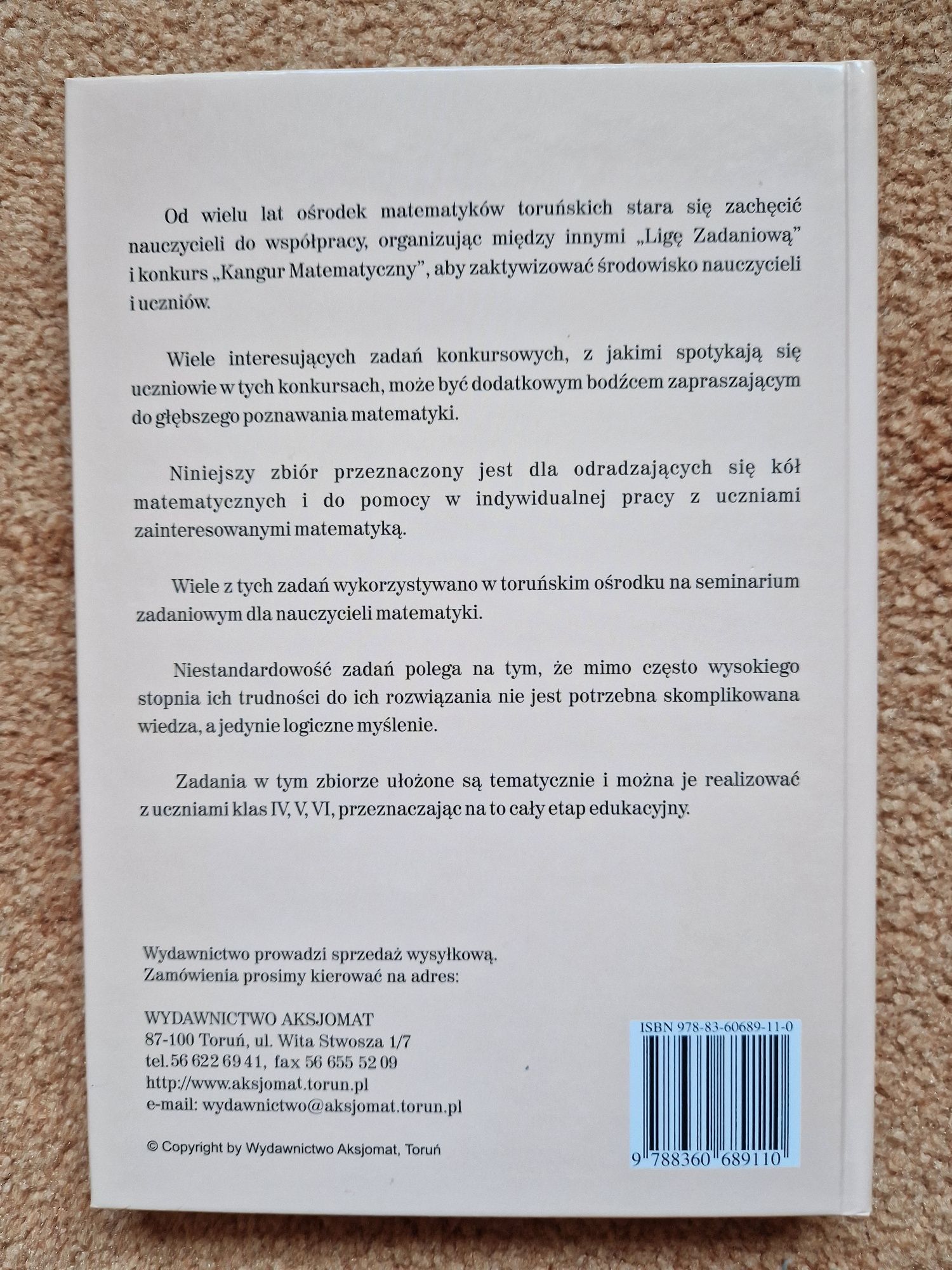 Koło matematyczne w szkole podstawowej twarda okładka