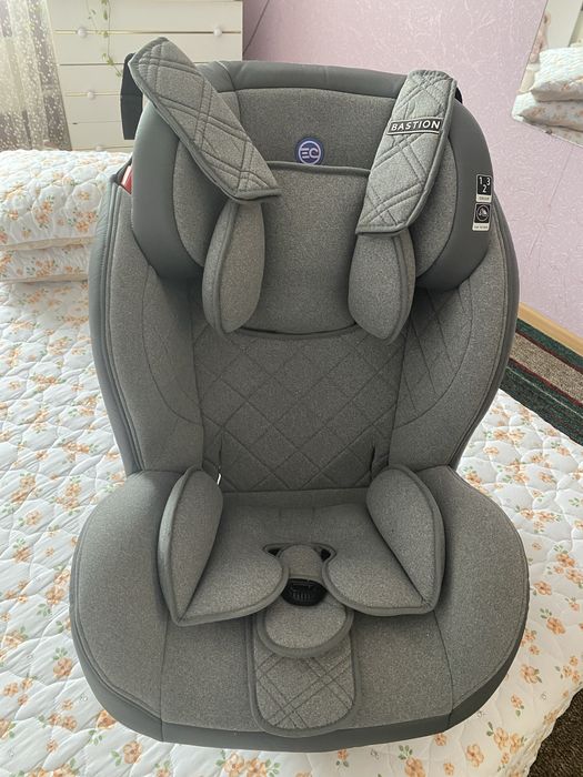 Автокрісло El Camino 9-36 кг ME 1057 Bastion Isofix Light Grey