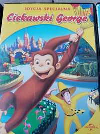 DVD Bajka dla dzieci ciekawski George