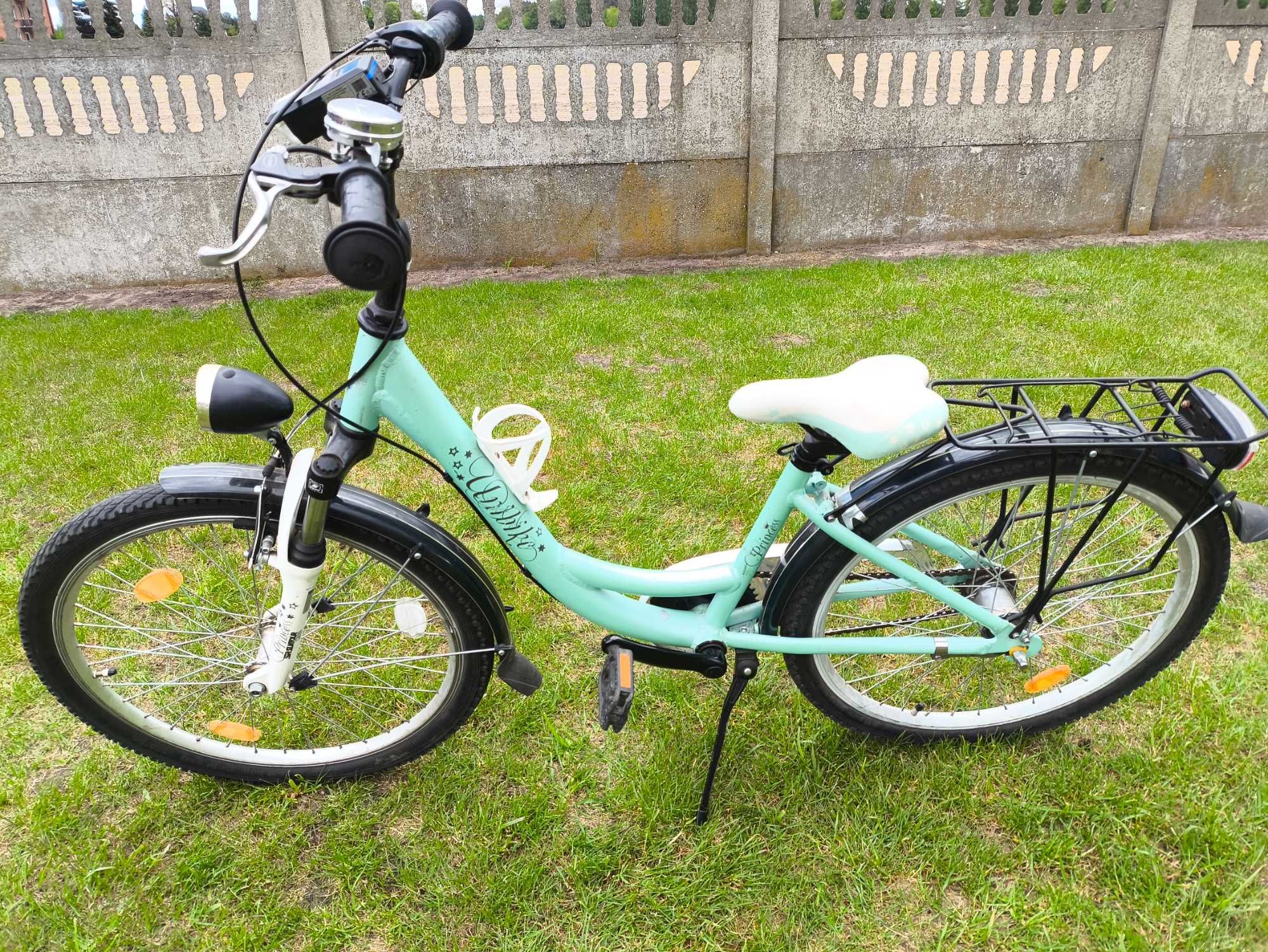 Rower Unibike Princessa 24 Cale młodzieżowy / damski