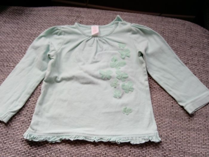 Komplet dla dziewczynki w rozmiarze 86-92, legginsy + bluzeczka