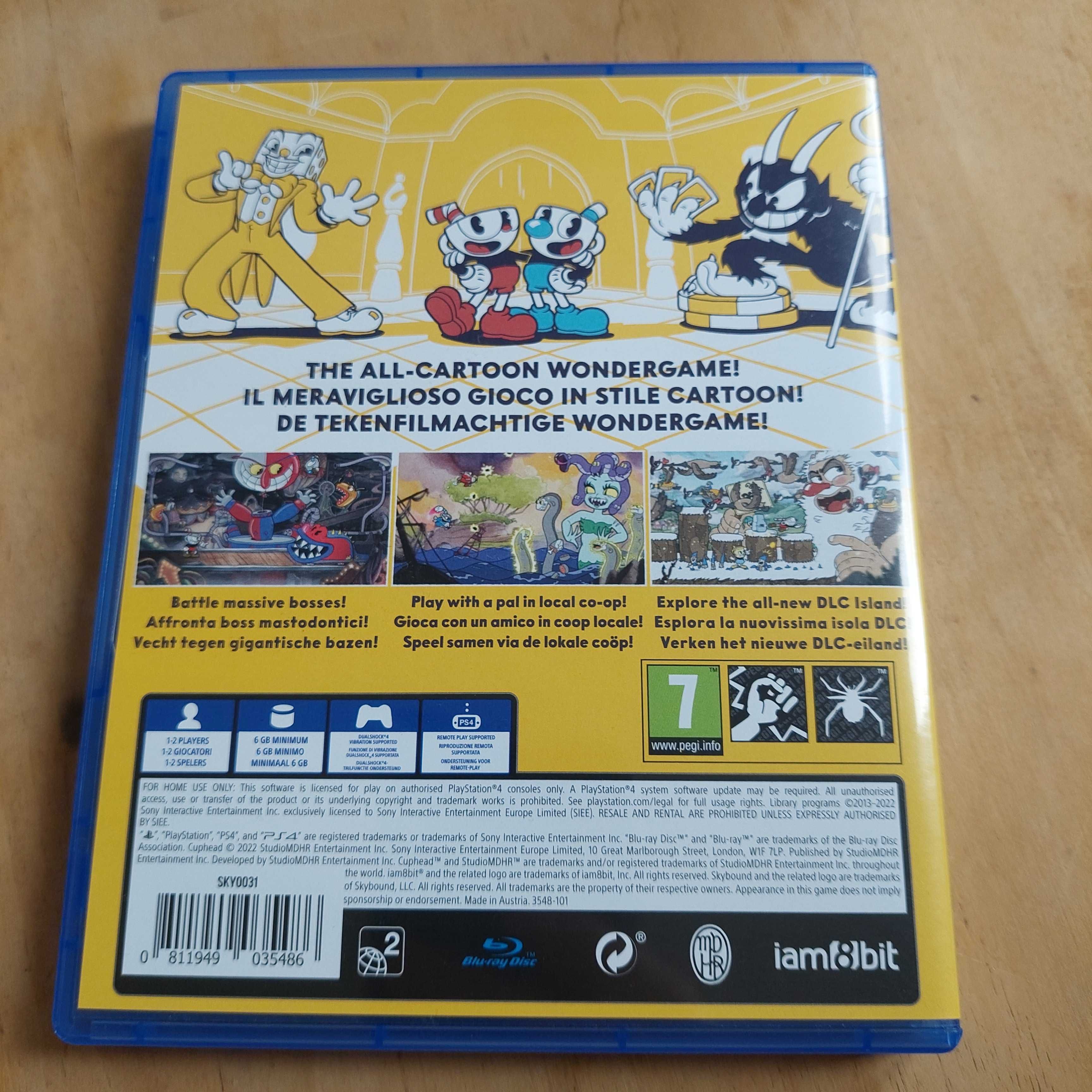 CupHead Limioted Edition ps4