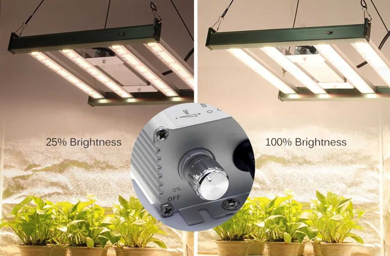 Lampa panel LED do uprawy roślin 120W LM281B Full Spectrum