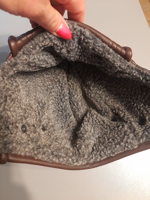 Czapka skórzana Lindberg roz.52