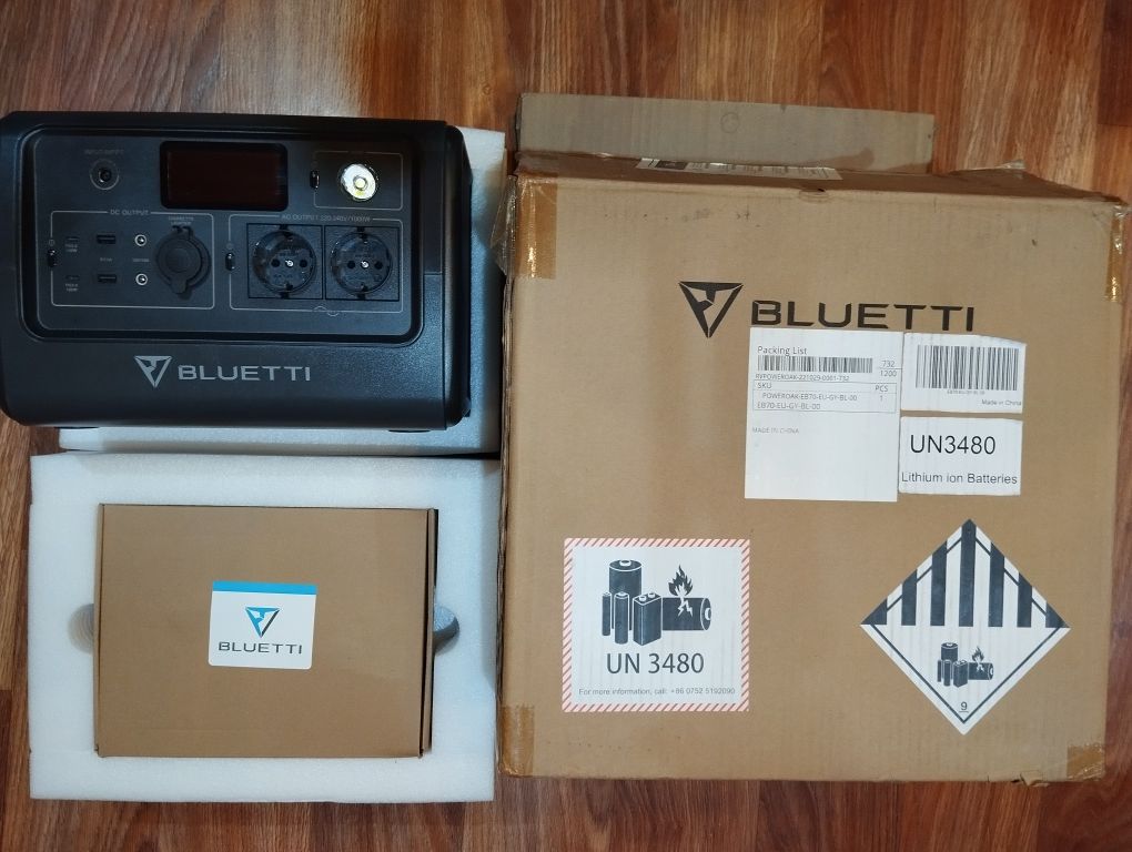 1000w Портативна зарядна станція BLUETTI PowerOak EB70