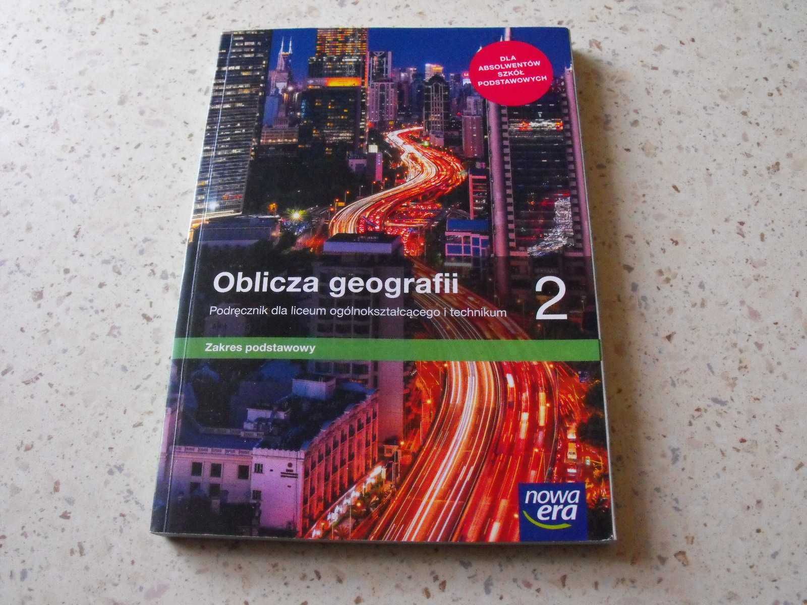 Oblicza geografii 2 LO podręcznik z.p. NOWA ERA 2020