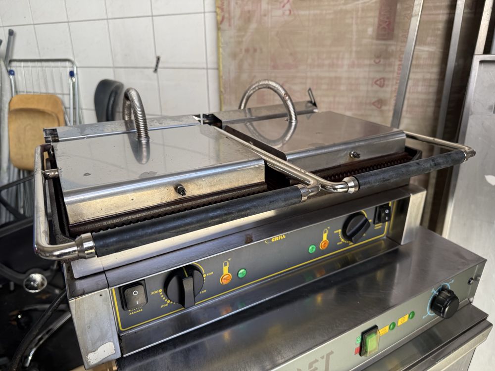 Grill Kontaktowy podwujny Roller Majestic R 4 kW/400V do Kebaba Profes