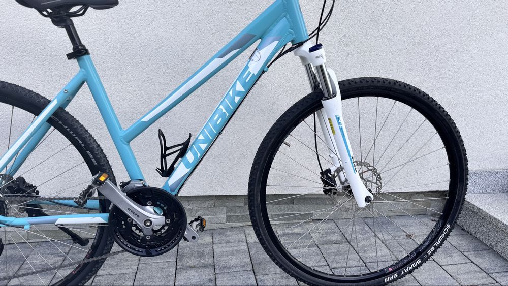 Gwarancja! Super stan hydraulika Unibike Crossfire kola 28” 19” Alivio