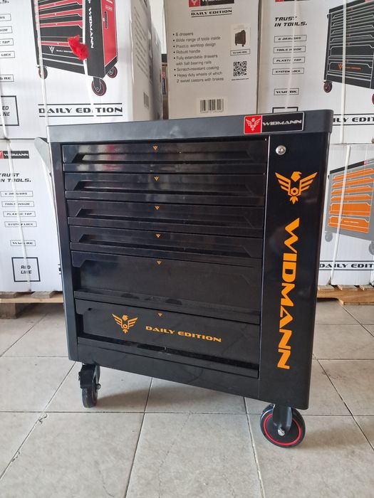 Carrinho de 6 gavetas vazio novo