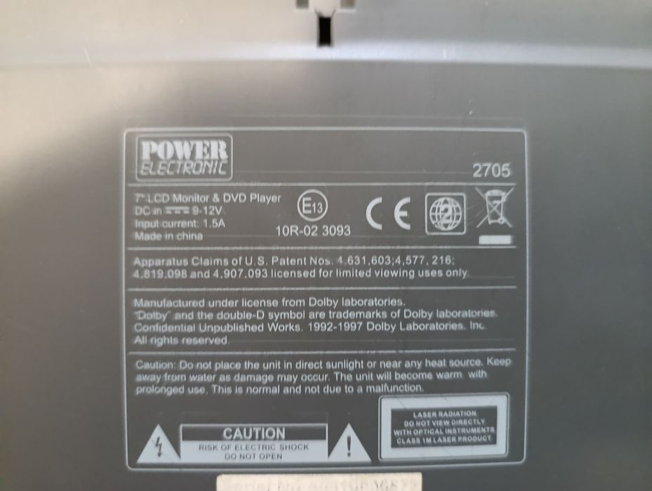 Dvd przenośne, komplet