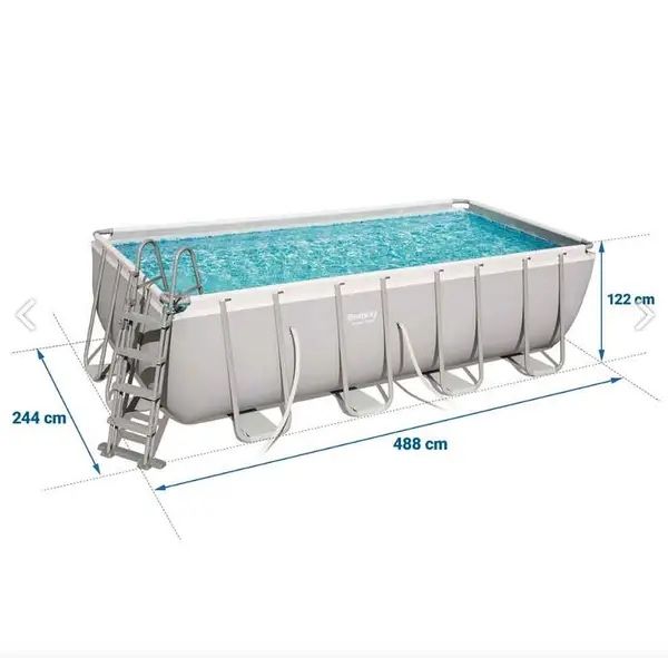 Бассейн каркасний Bestway 56671 488x244x1.22