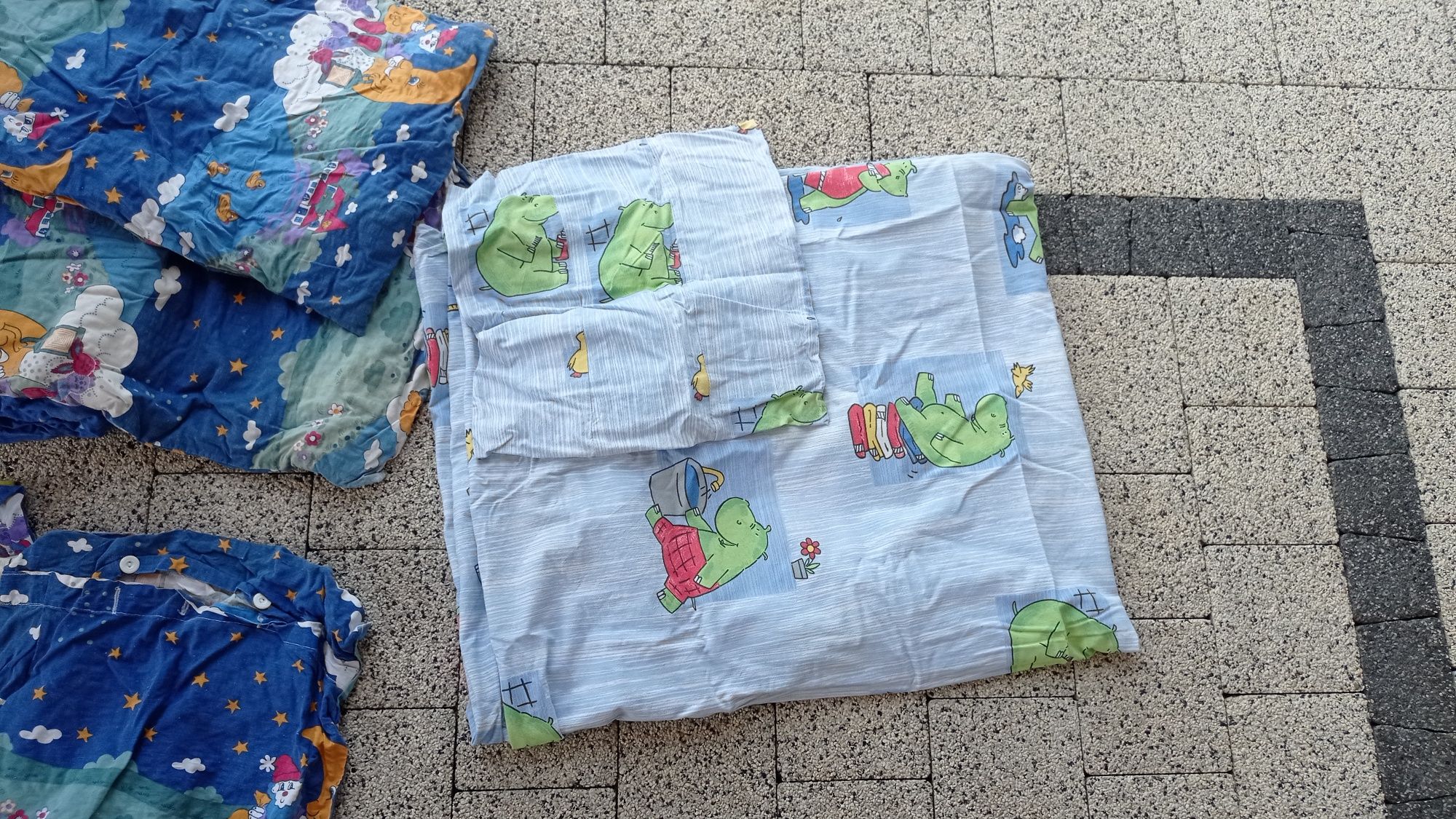Łóżeczko dla dziecka pościel poszewki materac kocyki ochraniacz