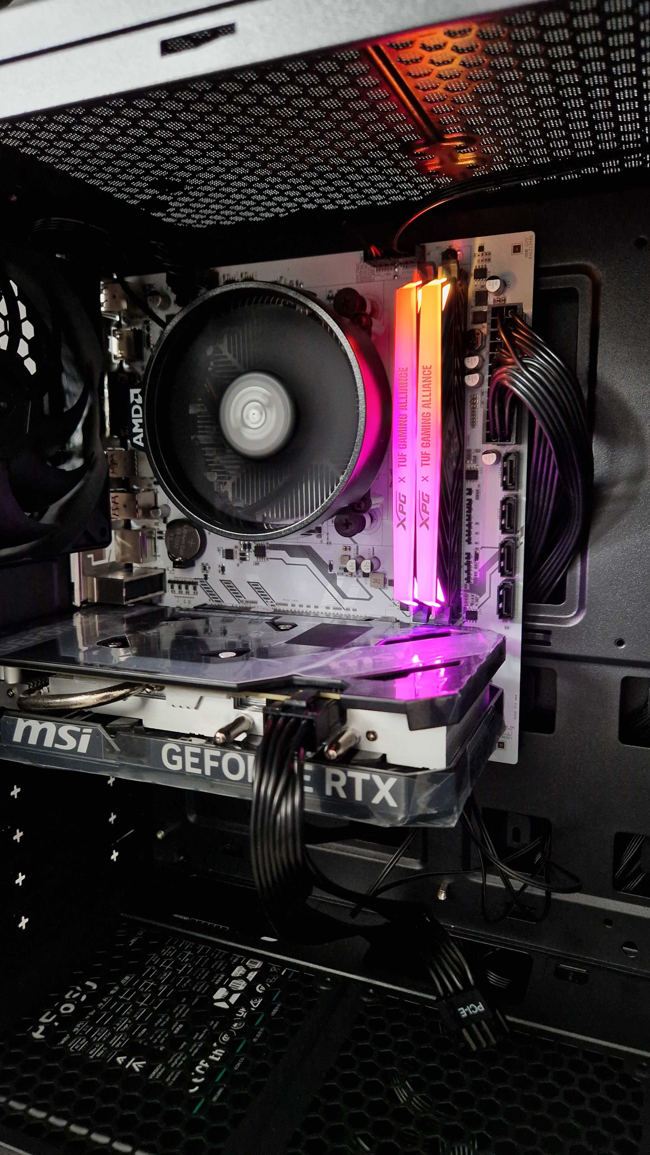Komputer stacjonarty RTX 4060, RYZEN 5 2600, 16GB