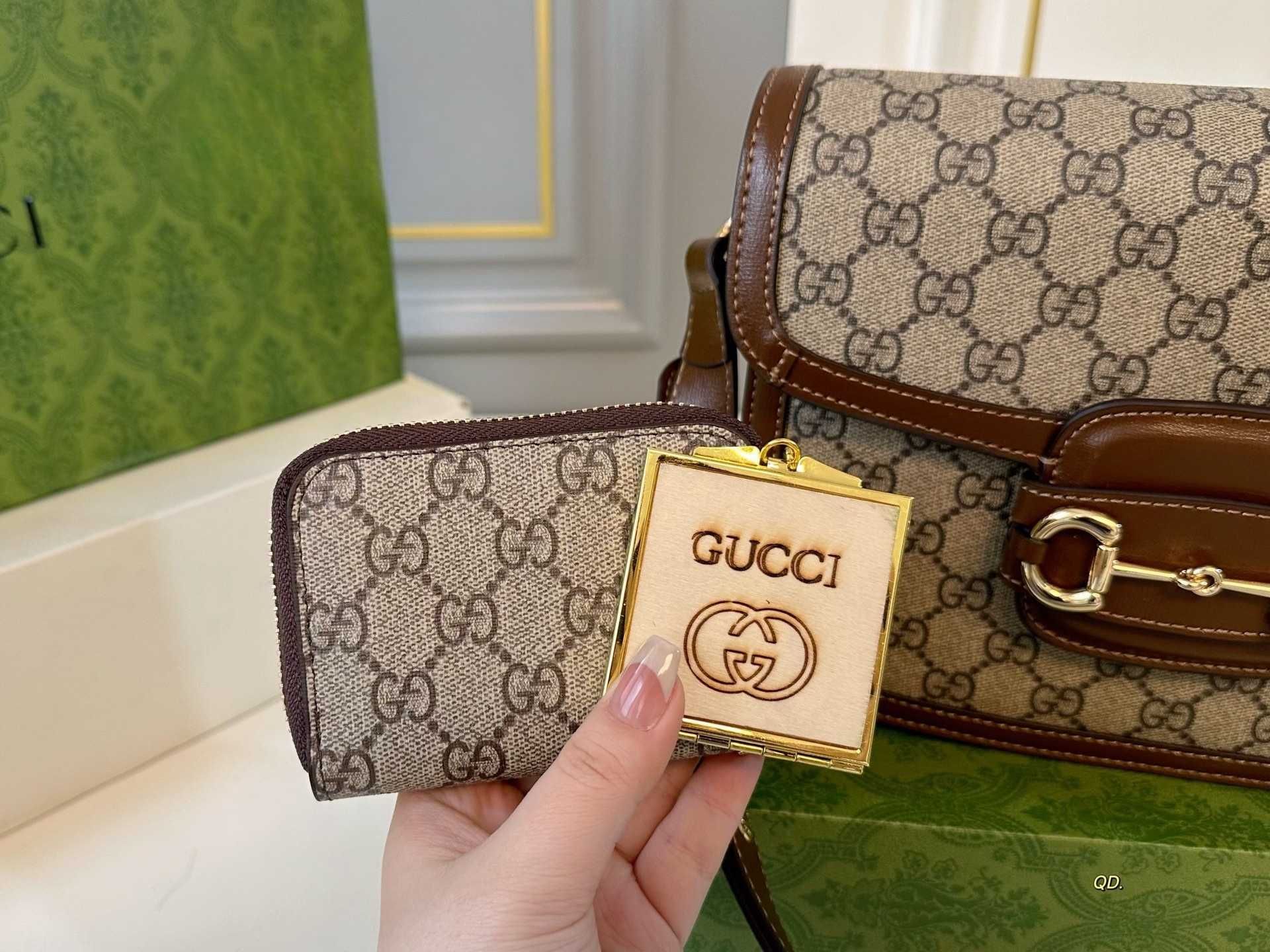 Gucci nowy monogram 1955 torba siodłowa