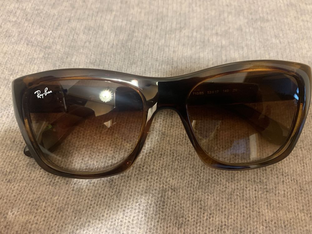 Okulary przeciwsloneczne Ray Ban, braz, uniseks