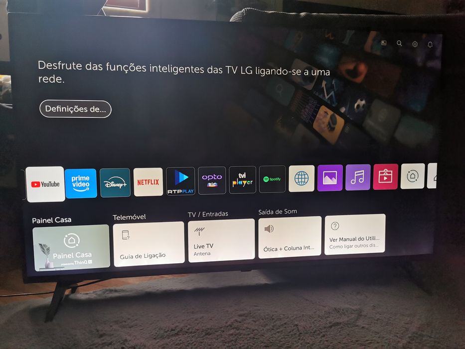 LG 55” 4K UHD Smart TV (55UN71) – Totalmente funcional