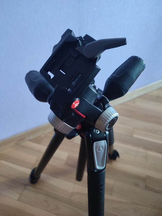 Штатив Manfrotto MT055XPRO3 з 3D головкою XPro 3-Way комплект