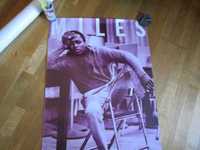 Grandes poster promocionais Leonard Cohen Miles Davis  Prince