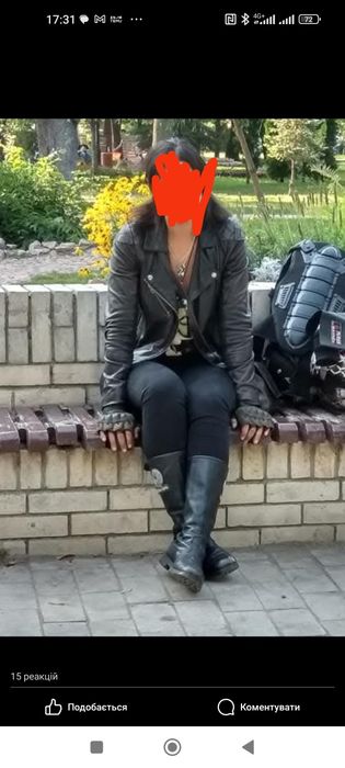 Косуха шкіряна куртка натуральна оригінал