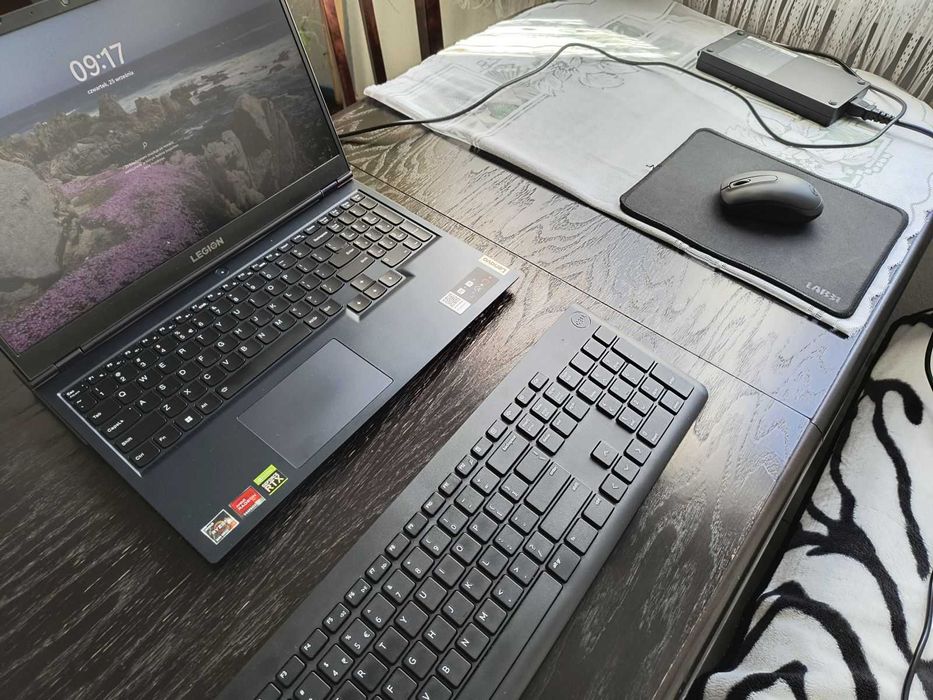 Jak nowy Lenovo Legion Ryzen 7 RTX 3070 8GB TGP 130W 32 GB RAM 15ACH6H