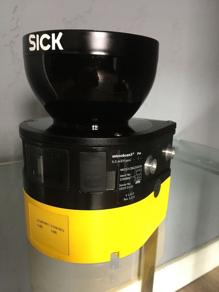 SICK microScan3 Pro laserowy skaner bezpieczeństwa